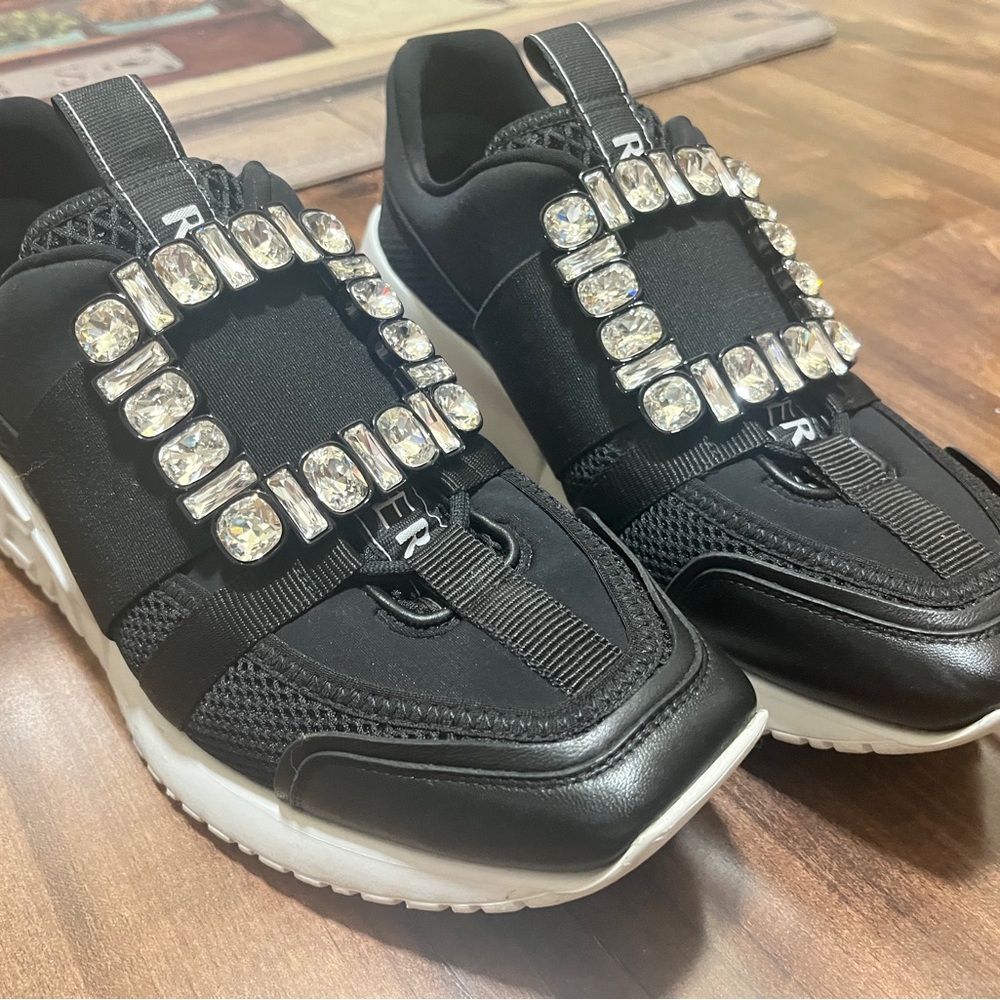 Roger Vivier Viv' Run Sneakers in fabric 39.5 original $1400